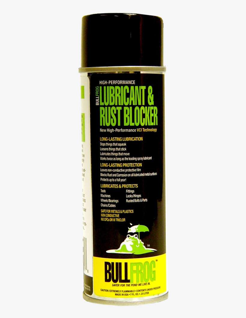 Bull Frog 93692 Lubricant W/rustblocker - Poster, transparent png download
