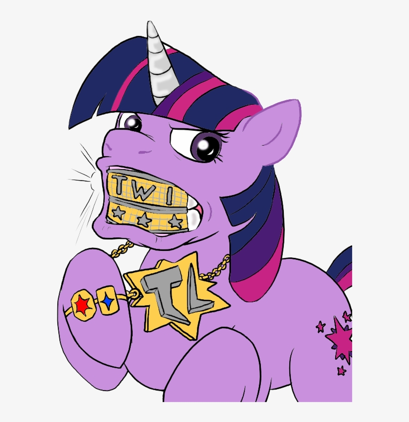 Thug Clipart Bling - My Little Pony Gangster, transparent png download