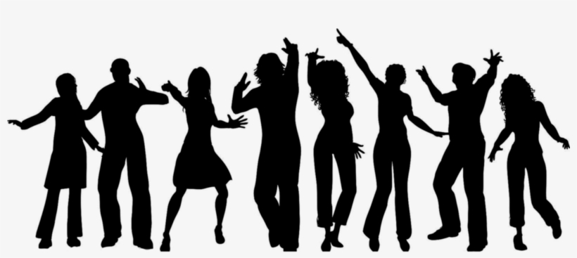 Subliminally Soulful Deep Tech House - Happy People Silhouette Png, transparent png download