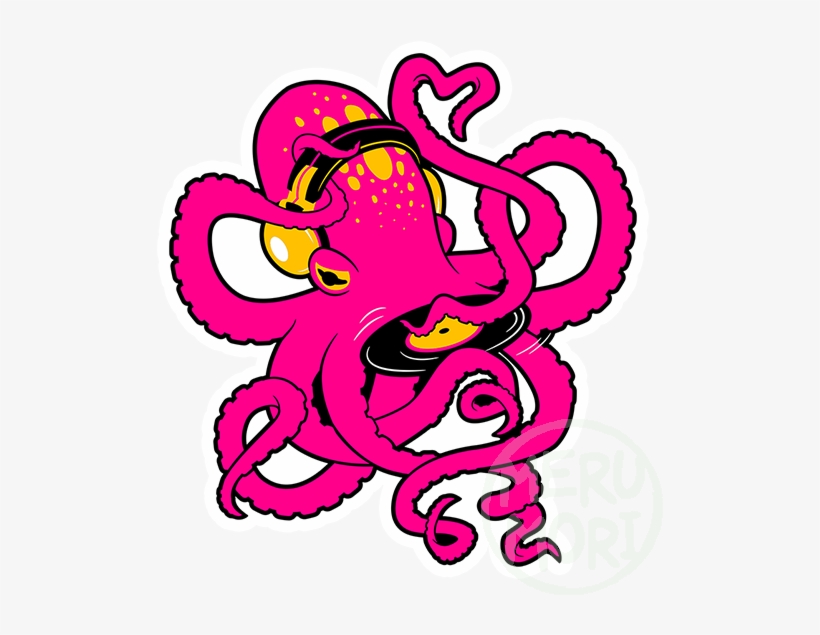 Octopus Dj, transparent png download