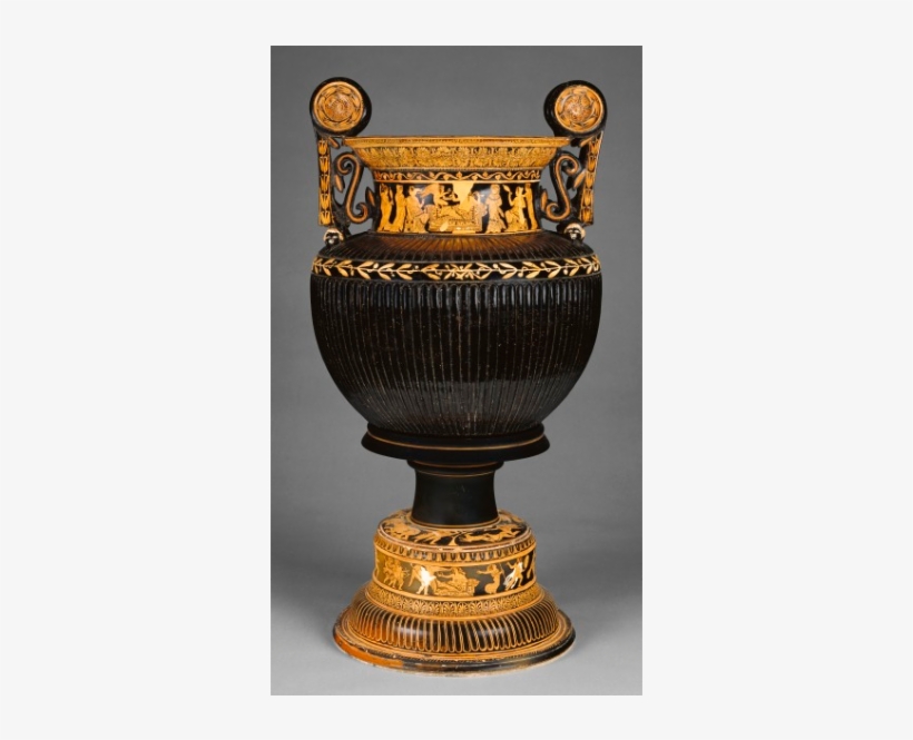 Greek Krater With Adonis, Aphrodite, And Persephone - Adonis Red Figure Volute Krater, transparent png download