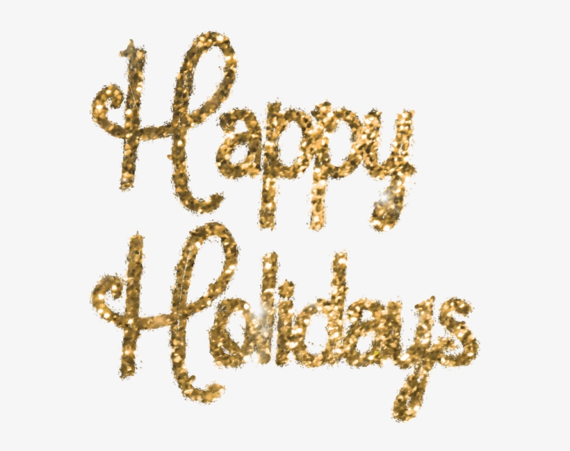 #happyholidays #glitter #holidays #ftestickers #happy - Happy Holidays Glitter Png, transparent png download