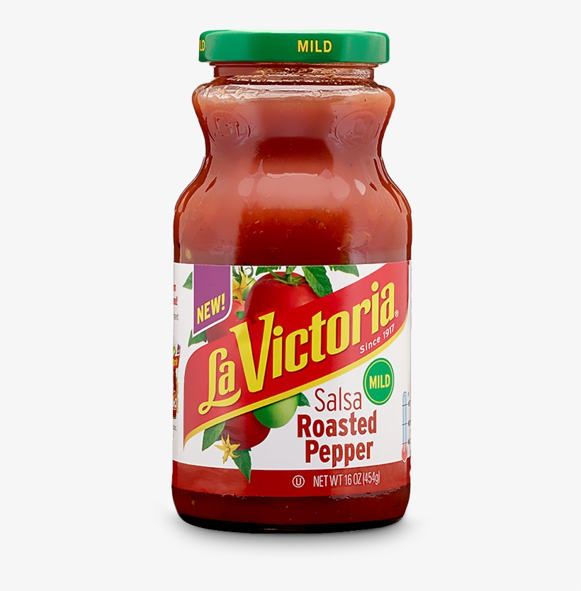 Roasted Pepper Salsa - La Victoria Mild Salsa, transparent png download