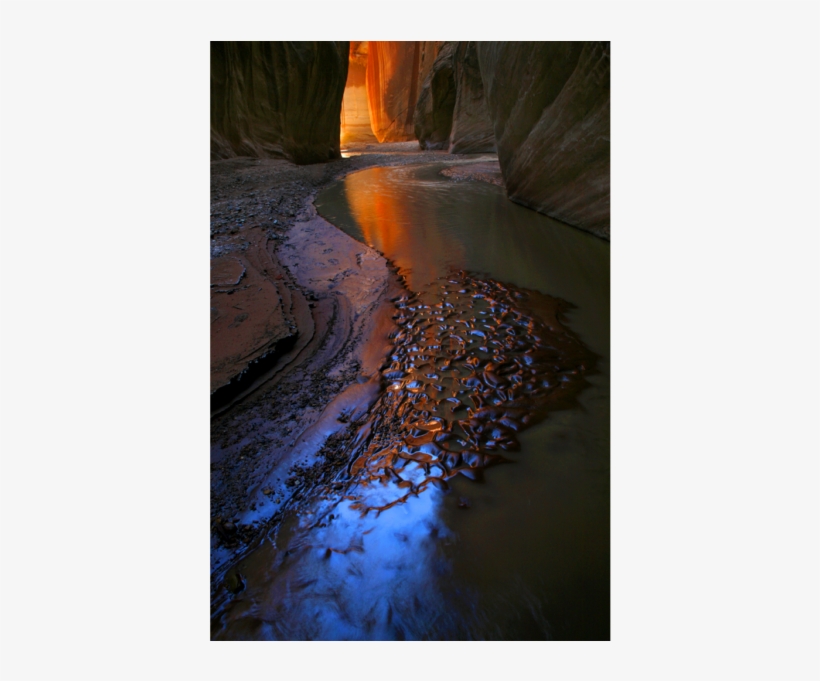 Swept Away Bending Light - Reflection, transparent png download