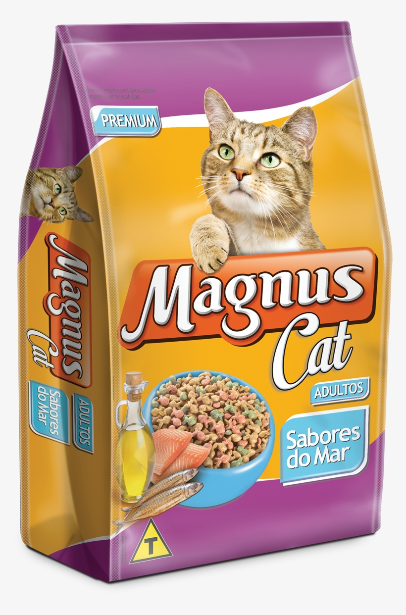 Magnus Cat Premium Adult Cats - Racao Gato Castrado Magnus, transparent png download