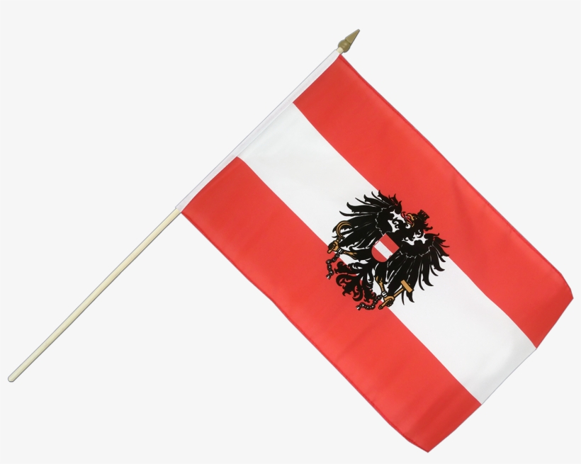 Hand Waving Flag 12x18" - Lebanese Flag On Stick, transparent png download