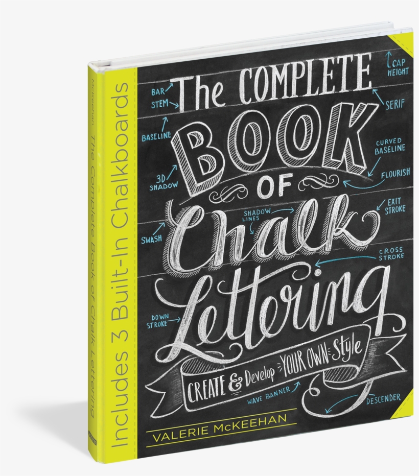 Complete Book Of Chalk Lettering Hardcover, transparent png download