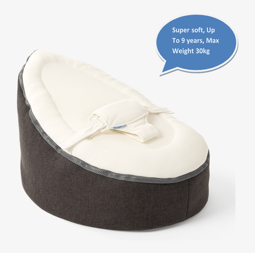 Doomoo Seat Home Grey Infant Bed PNG Image Transparent PNG Free