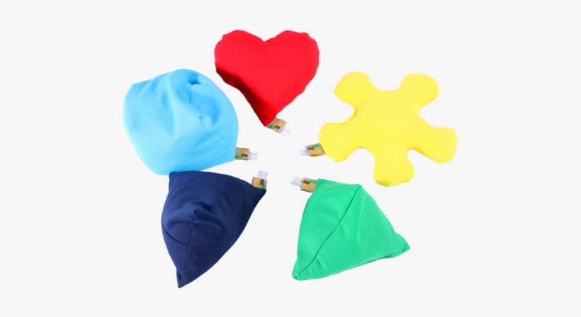 Bean Bag Set Mix Click To Enlarge - Heart, transparent png download