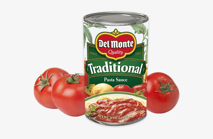 Traditional Pasta Sauce - Del Monte Pasta Sauce, transparent png download
