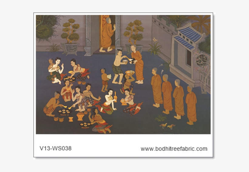 คน ใส่ บาตร ลาย ไทย, transparent png download