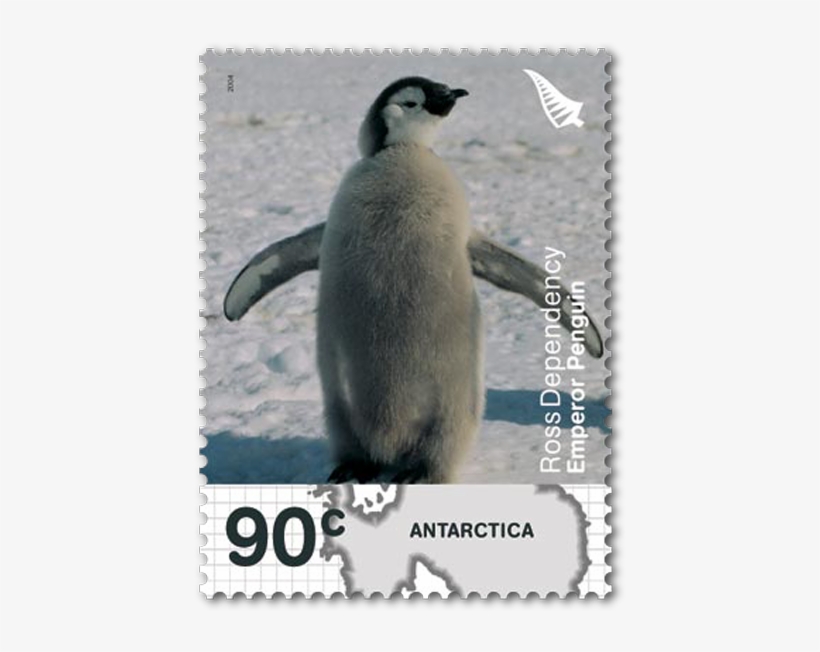 Ross Dependency Stamps - Emperor Penguin, transparent png download