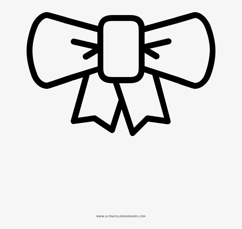 Laço Desenho Para Colorir - Lace Icon, transparent png download