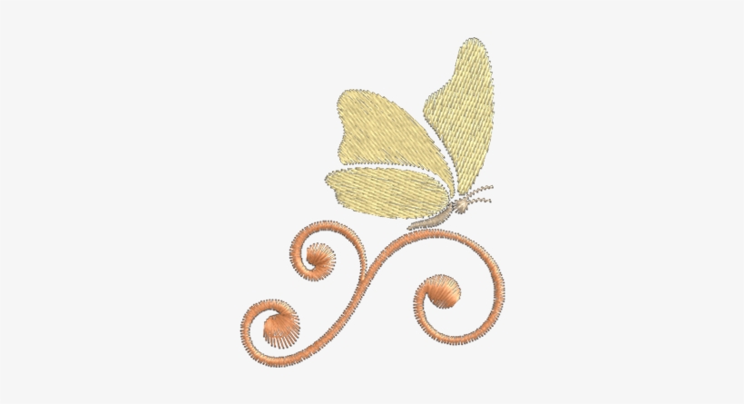 Borboleta Ornamento - Cross-stitch, transparent png download