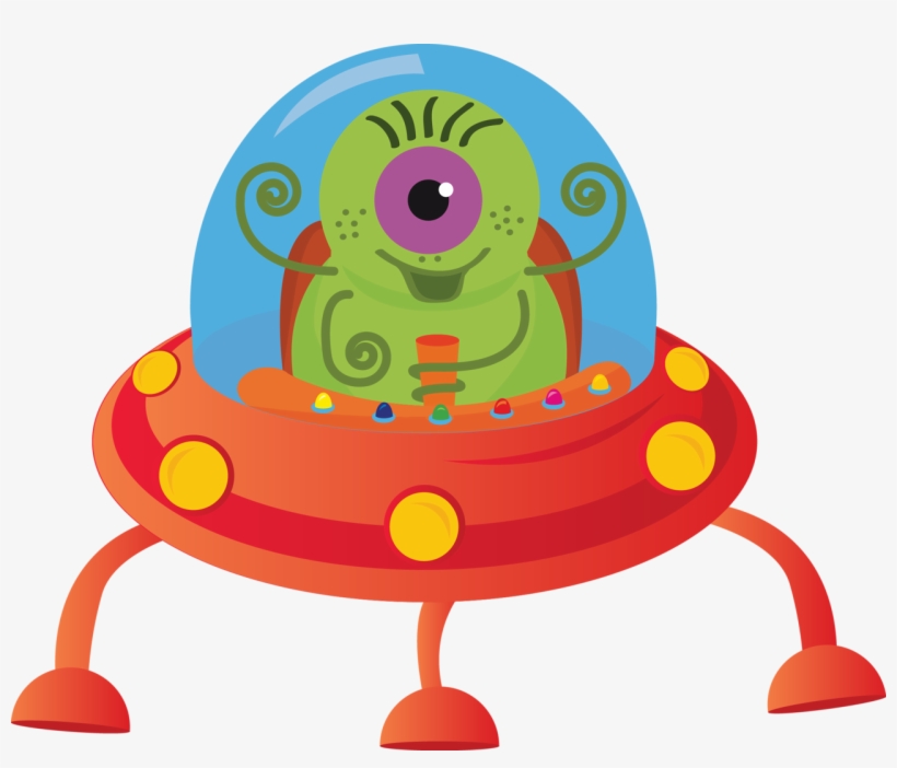 ᗰọʂtєrʂ/ạɩíєŋʂ - 卡通 飞船, transparent png download