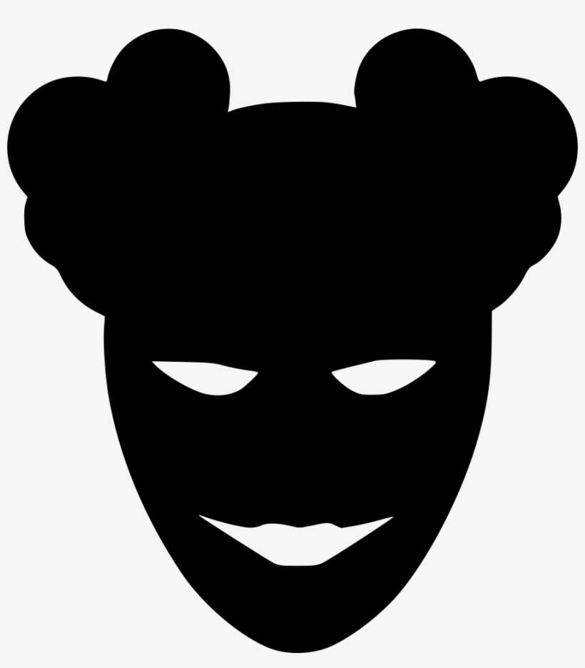 Joker Face Carnaval Head - Portable Network Graphics, transparent png download