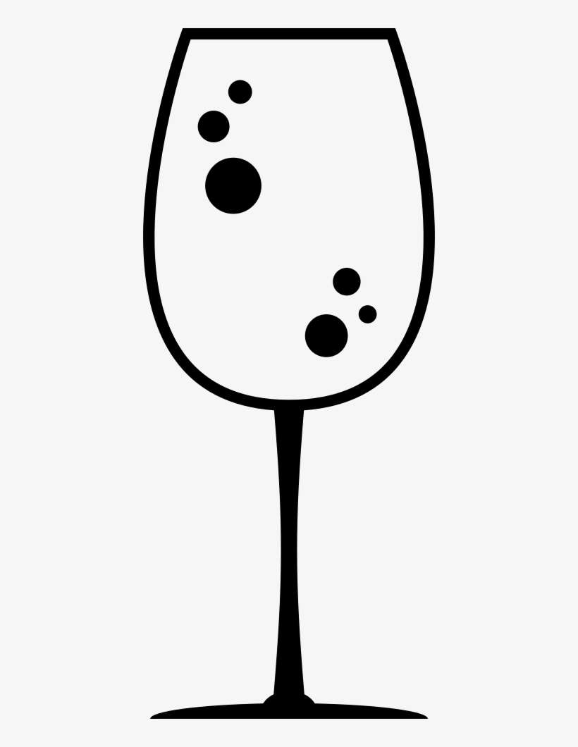 Big Drink Glass With Bubbles Svg Png Icon Free Download - Icon, transparent png download