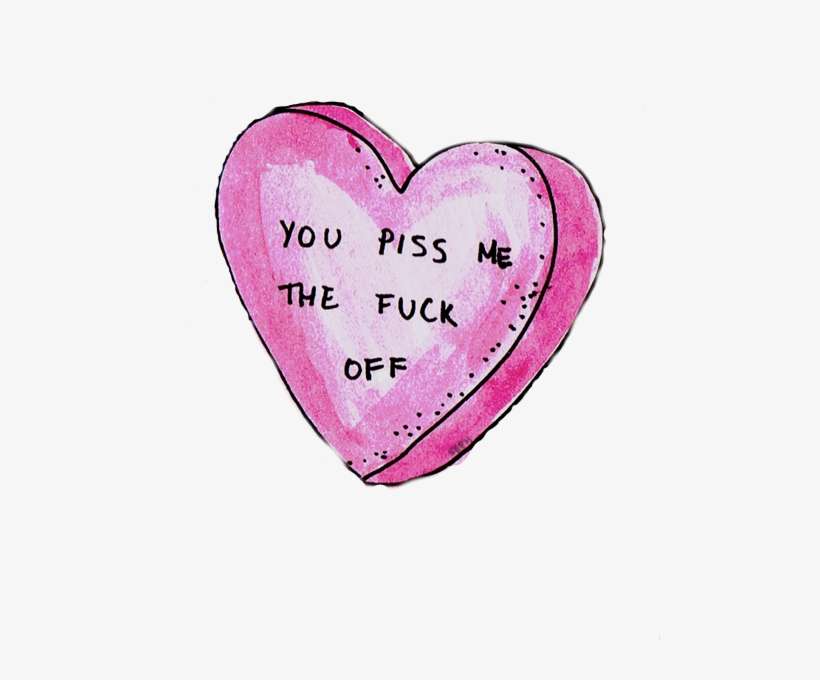 English Png Tumblr - Happy Valentine's Day Fucker, transparent png download