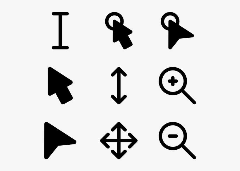 Cursor Compilation - Computer, transparent png download