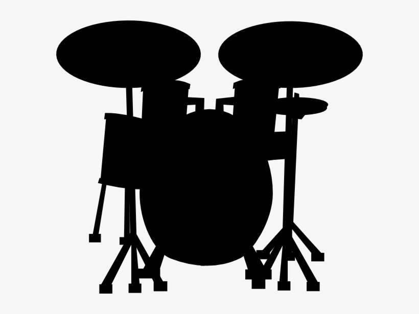 Drums Png Free Vector Art Clip Art Black And White, transparent png download