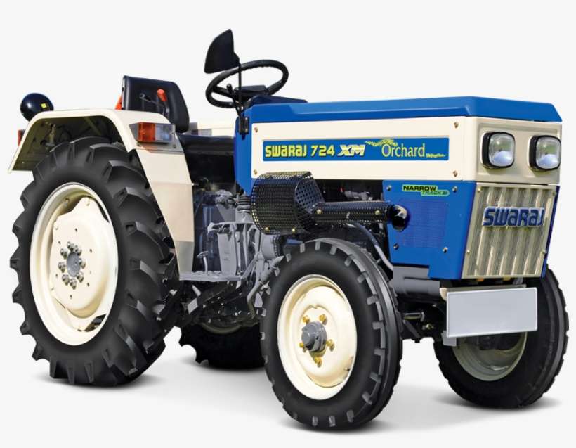 Tractor Png Free Download - Swaraj Tractor 724 Xm, transparent png download