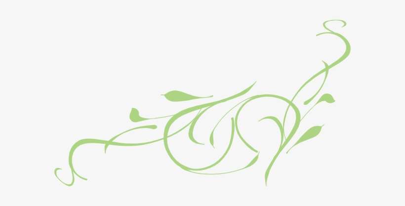 Horizontal Scrollwork Panda Free Images Info - Vine Clip Art, transparent png download