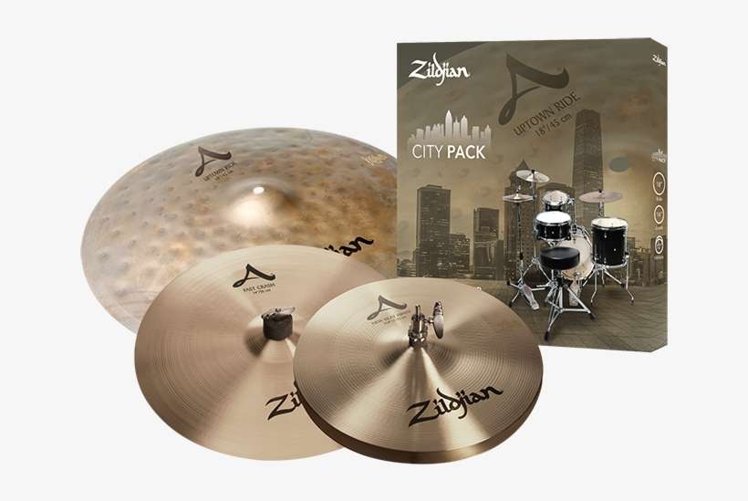 Cymbal Sets - Zildjian A City Pack, transparent png download
