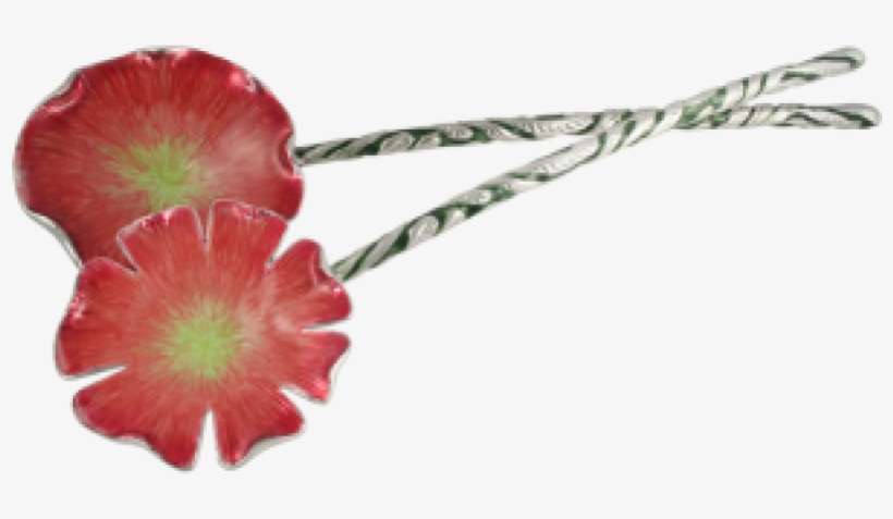 Fuchsia Lily Pad Salad Servers - Ahuva Beautiful Lily Pad Salad Servers, transparent png download