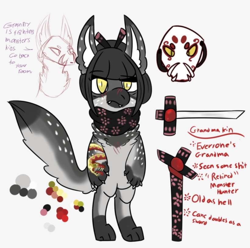 Jpg Library Meerkin Lillian Aka Grandma - Cartoon, transparent png download