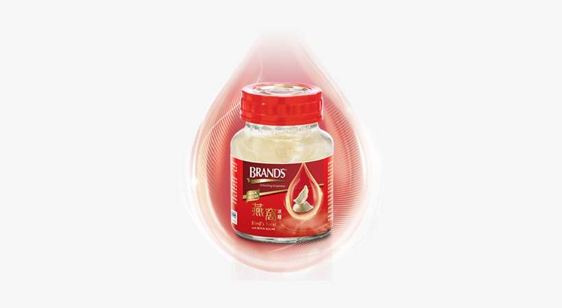 Brand's Bird's Nest With Rock Sugar Bottle 68ml - Brand's Bird's Nest Sugar Free, transparent png download