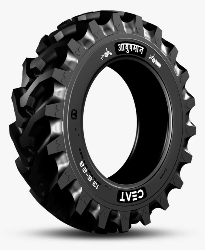 Aayushmaan1 - Ceat Tractor Tyre 12.4 28, transparent png download