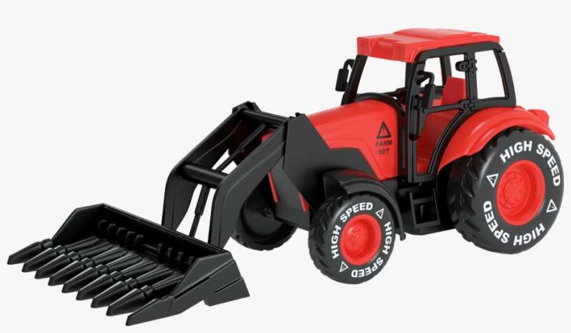 Whether It's Plowing Through Fields Or Helping Raise - Powerful Toy Farm Tractor, transparent png download