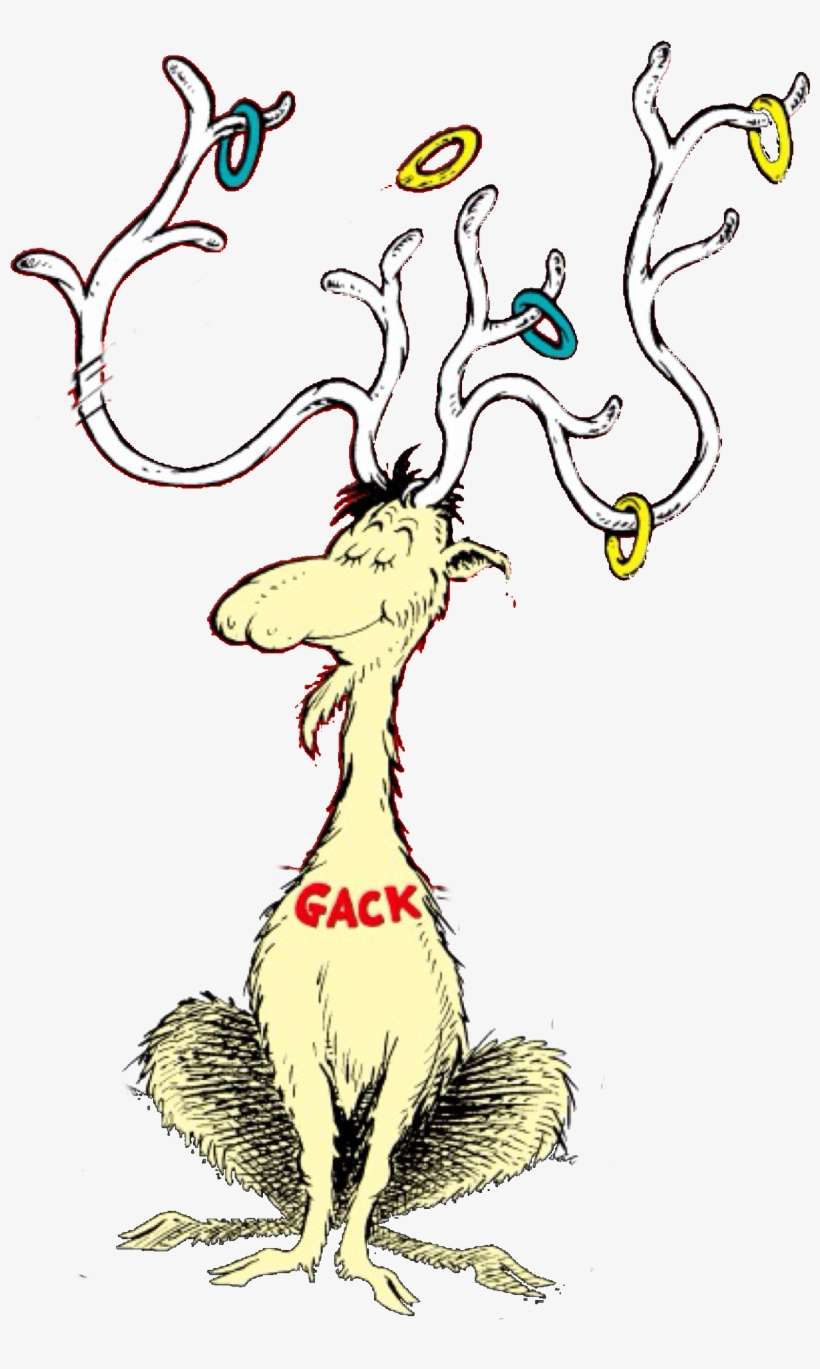 Gack - Gack Dr Seuss, transparent png download