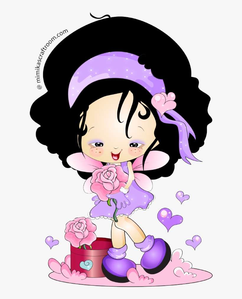 Girl Paintings - Cartoon, transparent png download