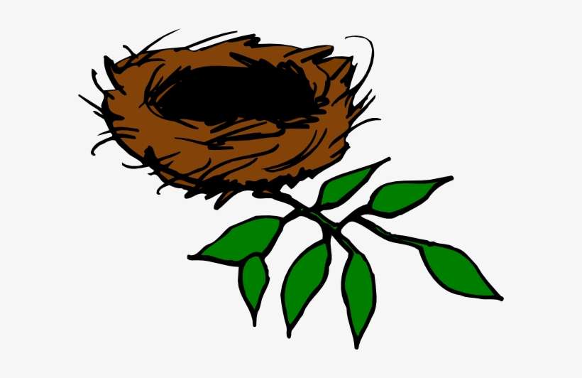 Empty Bird Nest Clip Art