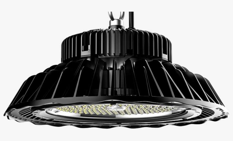 Hicloud Black Industrial High Bay Led Lighting - Ceiling Fixture, transparent png download