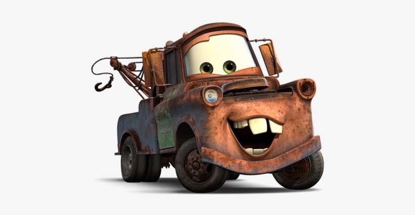 Mater Cars Edible Cake Image Cake Topper, transparent png download