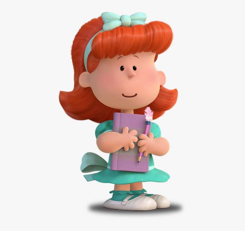 Little Red Haired Girl - Peanuts Movie The Little Red Haired Girl, transparent png download