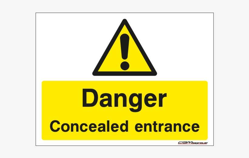 Construction Signs Ireland & Uk - Danger Construction Traffic Safety Sign, transparent png download
