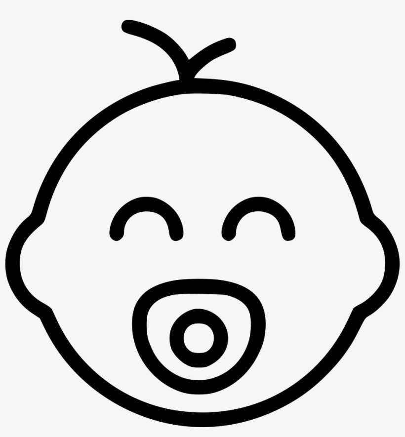 Baby Face Avatar Happy Family Comments - Baby Face Vector Png, transparent png download