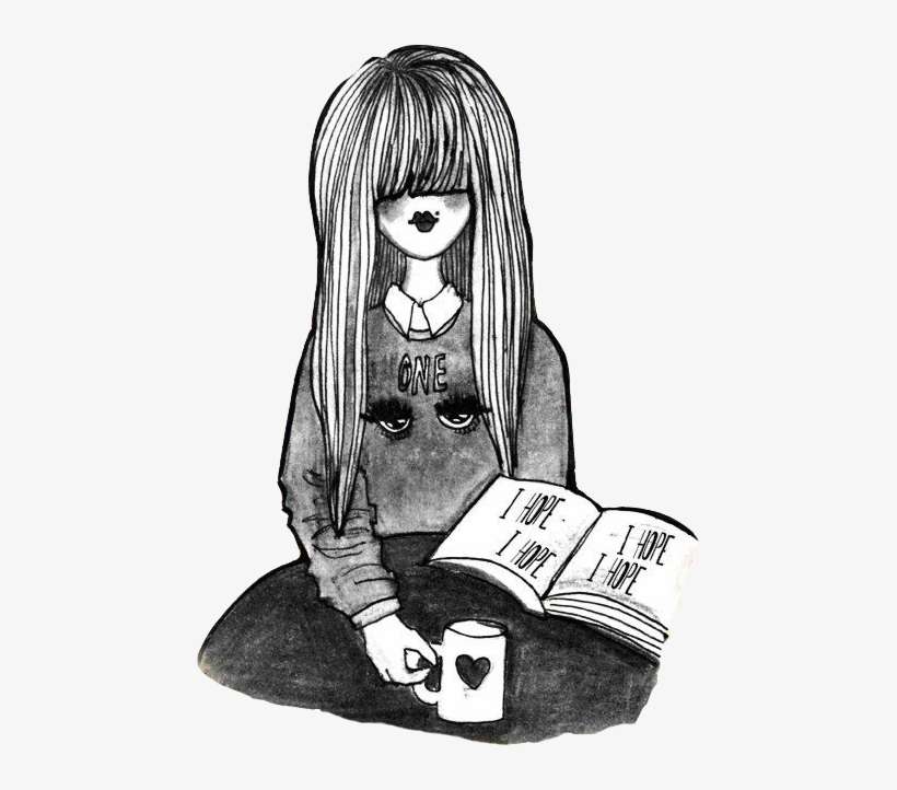 Vintage Girl Drawing Png By Ananurputeri On Deviantart - رمزيات خرافيه من الانستقرام, transparent png download