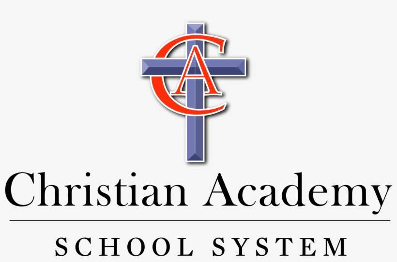 School System Stacked Black Text - Christian Academy School System, transparent png download