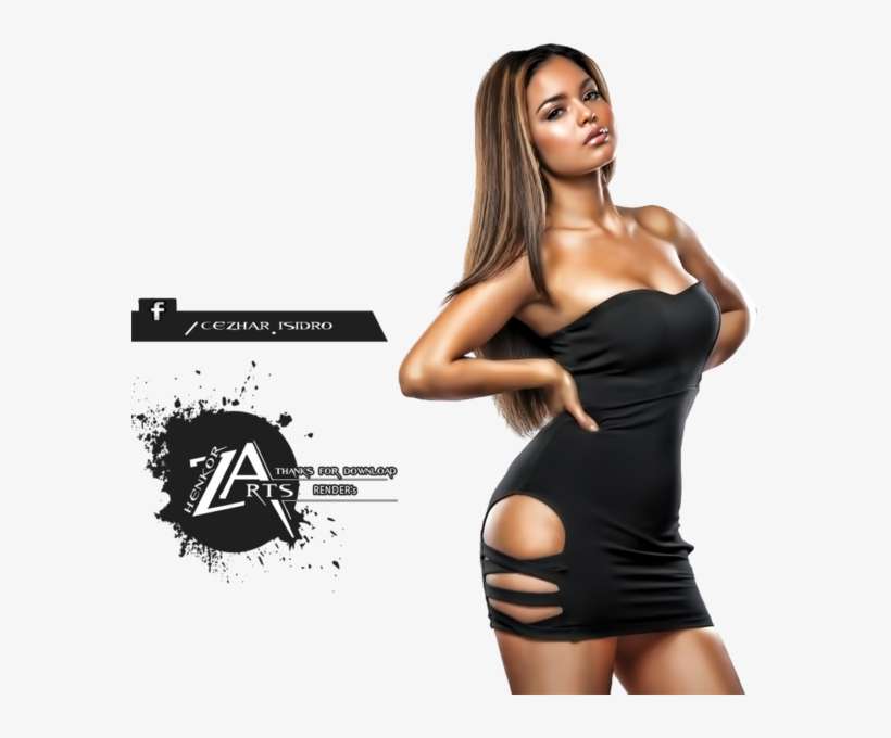 Beautiful Girl With Elegant Dress - Beautiful Girls Psd, transparent png download