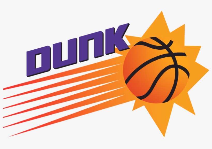 Dunk - 1993 Phoenix Suns Logo, transparent png download