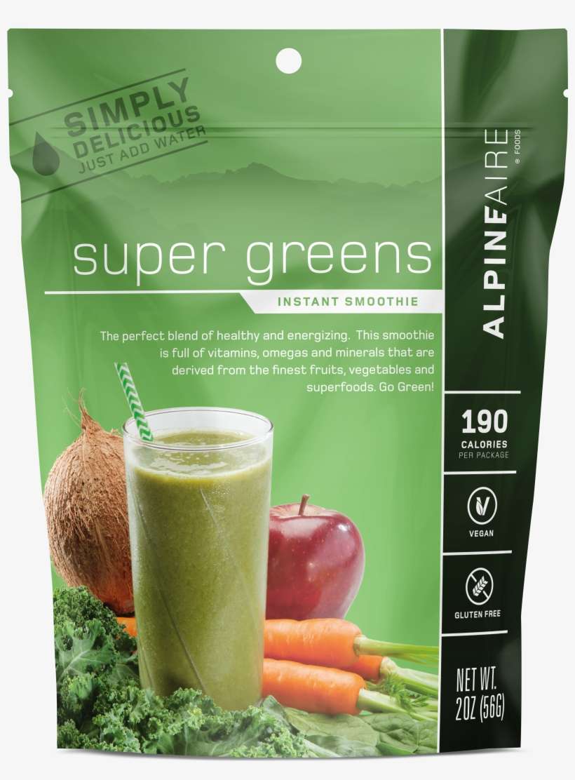 Enlarge Image - Alpine Aire Foods 30141 Super Greens Smoothie, transparent png download