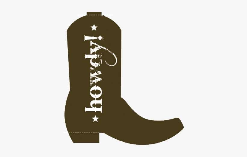Cowboy Boot Western Boot Patterns Clipart - Cowboy Boot Clipart Png, transparent png download