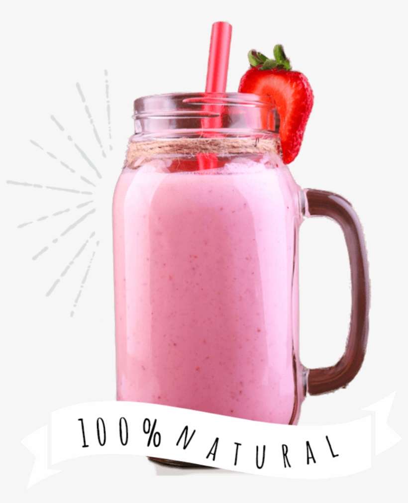 Smoothies In A Second Are 100% Natural Frozen Smoothie - Health Shake, transparent png download
