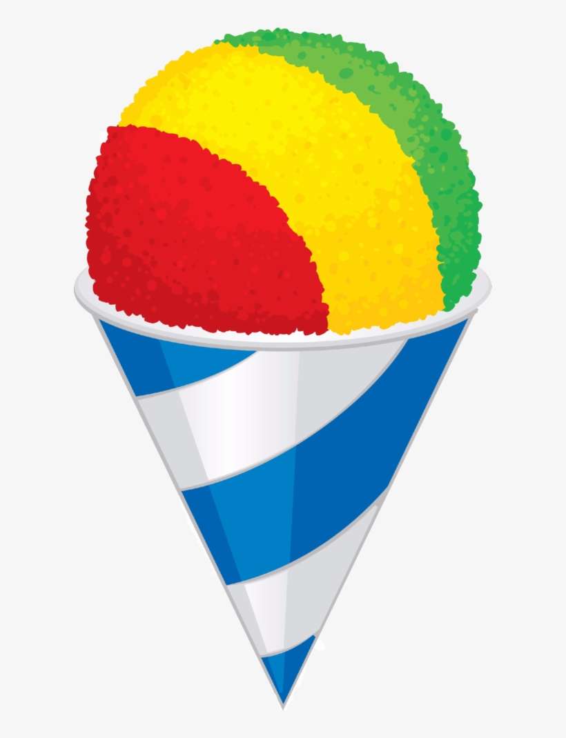 Clipart Freeuse Library Hawaiian Shaved Ice Cone Archives - Snow Cone Illustration, transparent png download