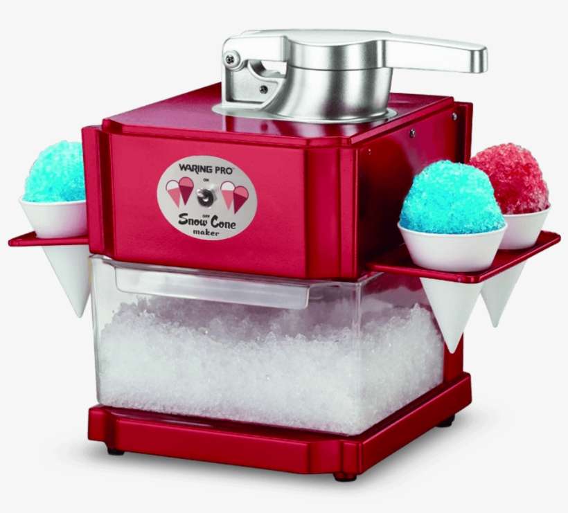 Cuisinart Scm-100c Red Snow Cone Maker, transparent png download