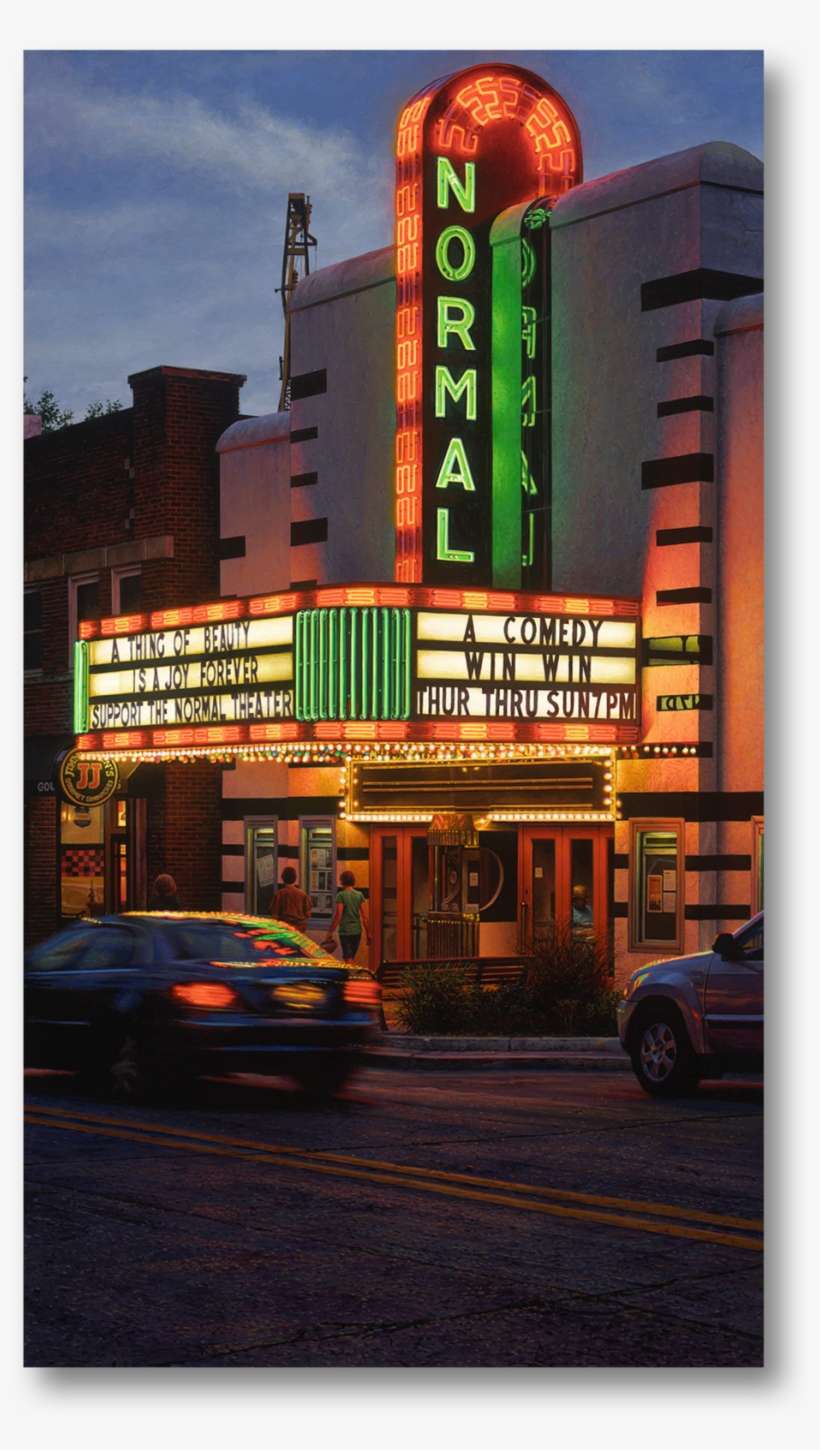 Normal Theater , 2016 Acrylic On Canvas 17 1/2 X 10, transparent png download